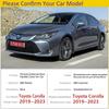 4x хромированные ручки, накладка для Toyota Corolla Auris E210 2023, автомобильные аксессуары, наклейки, автостайлинг