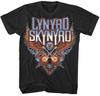 Lynyrd Skynyrd Guitars Eagle Logo Rock Официальная футболка мужская унисекс