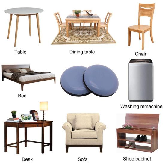 20 шт., коврик для ног стула, износостойкий самоклеящийся коврик для защиты от столкновений, мебель, стол, коврик для ног стула, товары для дома