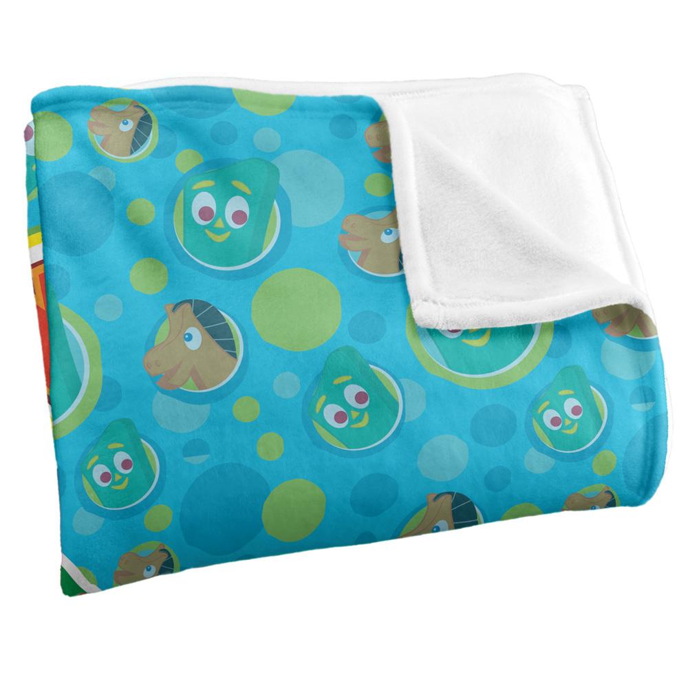Gumby Best Friends Silky Supersoft Blanket
