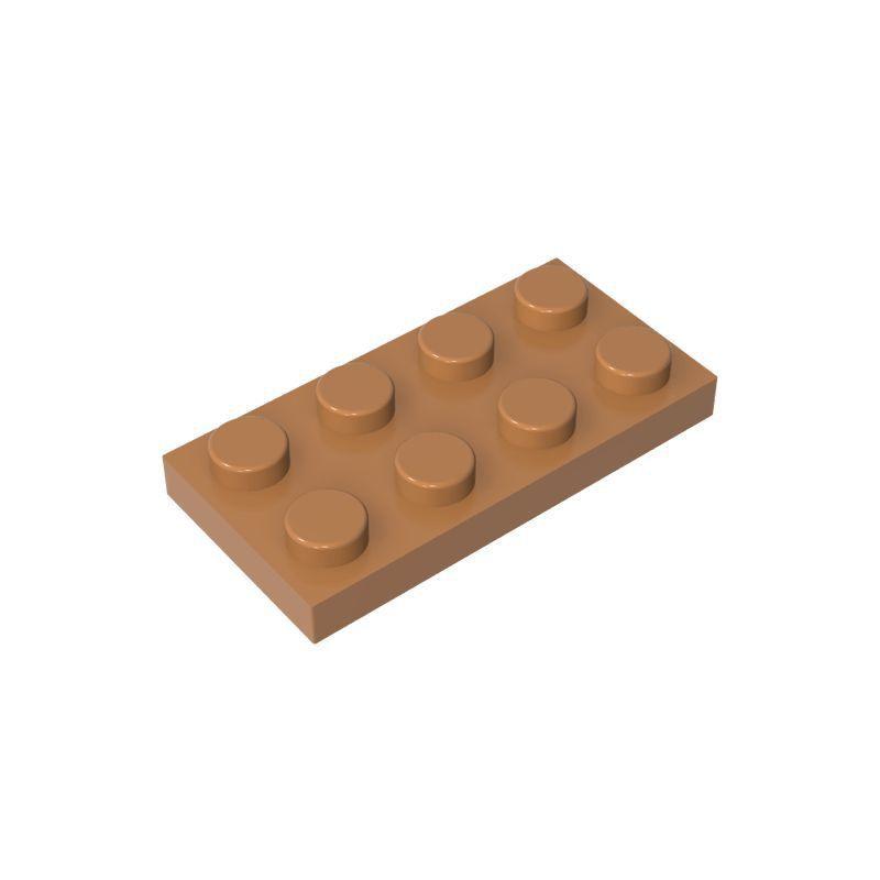 10 ШТ. 3020 2x4 Основные Строительные Кубики Moc Цветные Свободные Детали Совместимые с Кирпичиками DIY Детская Игрушка Конструктор Подарочная Коробка