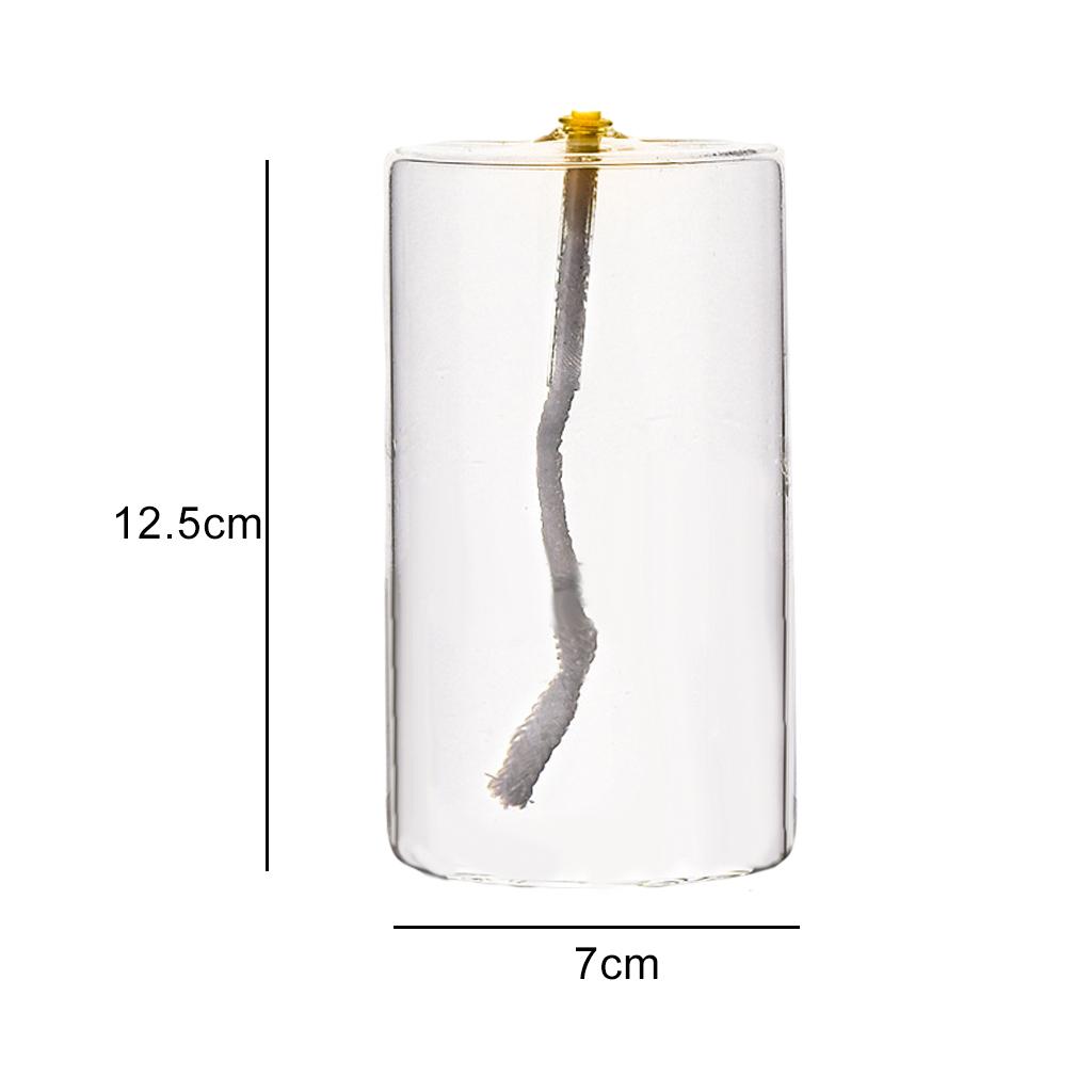Прозрачное стекло, масляная свеча, масляная лампа, свадебное украшение, подарок S
