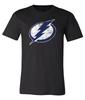 Футболка с потертым логотипом Tampa Bay Lightning S-6XL Отслеживание!! Футболка Unisex