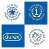 Durex Préservatifs Feeling Extra - 20 Préservatifs Fins et Extra Lubrifiés