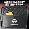 2025 For Nissan Car Backseat Storage Box Car Organizer Protector Hanging Storage Bag For Nissan X-trail Qashqai Note Juke Sentra