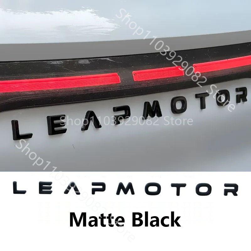 Dnprv2 Для Leapmotor B10 2025 2026 Логотип автомобиля Декор экстерьера автомобиля Передняя крышка Логотип автомобиля Задний логотип автомобиля Декоративные наклейки Аксессуары