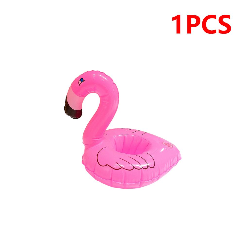 Надувной держатель для стакана, плавающий, надувной, кокосовая пальма, подставки для напитков, фламинго, единорог, плавательный бассейн, держатель для напитков, поплавок