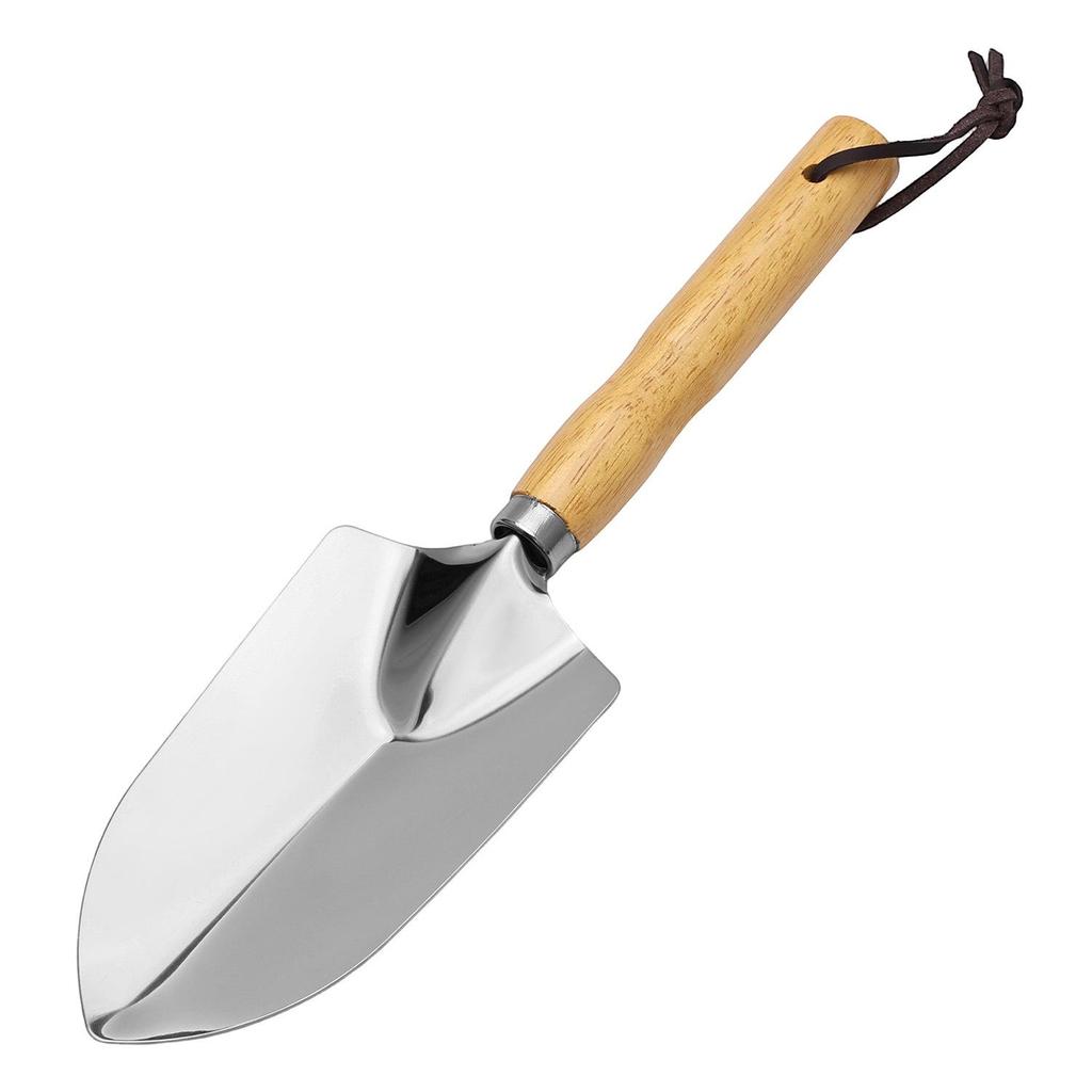Stainless Steel Gardening Shovel - Small Flower & Vegetable Planting Tool