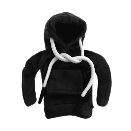 Универсальная толстовка с капюшоном для рычага переключения передач автомобиля, чехол для рычага переключения передач, забавная мини-толстовка с капюшоном, автомобильный декор, украшение для салона автомобиля, подарок