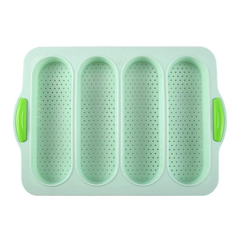 Baking Mold Restaurant Bread Food Mould Grade Baguette Bake Tray Silicone Anti-scalding Non-stick Oven Tool Kitchen Accessories