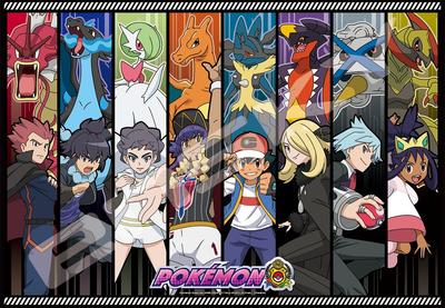 Ensky 1000 Piece Jigsaw Puzzle Pokemon Masters Eight (51 x 73,5 см в готовом виде) 1000Т-336