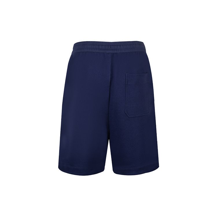 Y-3 Свободный крой, повседневные шорты с завязками и логотипом, мужские шорты синего цвета GV4153