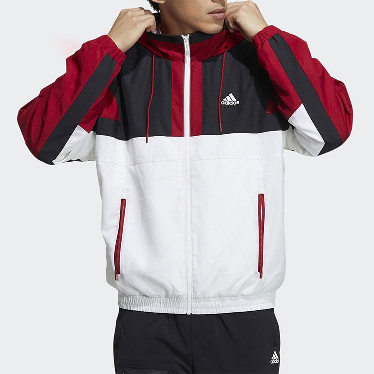 adidas Куртка мужская Белая Красная Мультиколор H39326