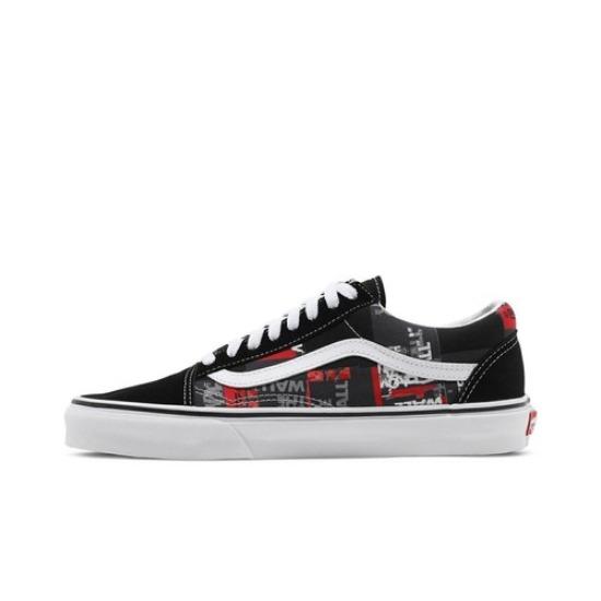 Vans Old Skool 'Упаковочная лента - Черный' VN0A4U3BWZ4 Мужская обувь