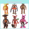 Светящиеся фигурки Five Nights At Freddy's из ПВХ. Идеально подходят для украшения тортов.