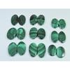 254 карата. Натуральный малахит, парный, овальный кабошон, рассыпной драгоценный камень, лот из 9 пар C-870