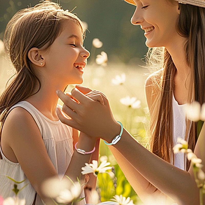 Fly Repeller Wristband Natural Repeller Bracelet & Fly Wrist Bangle Outdoor Anti Fly Bangle For Patio Outdoor Fly Repeller For