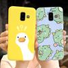 Чехол для Samsung Galaxy J6 Plus 2018 Samsung J6 (2018) J6+ J 6 J6Plus J610F J600G Милый Конфетный Цвет Мягкий Силиконовый Задний Чехол для Телефона