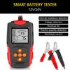 Car Motorcycle Battery Tester 12V 24V SOH SOC CCA IR Measurement for Car Truck Battery Analyzer Test Tool Digital