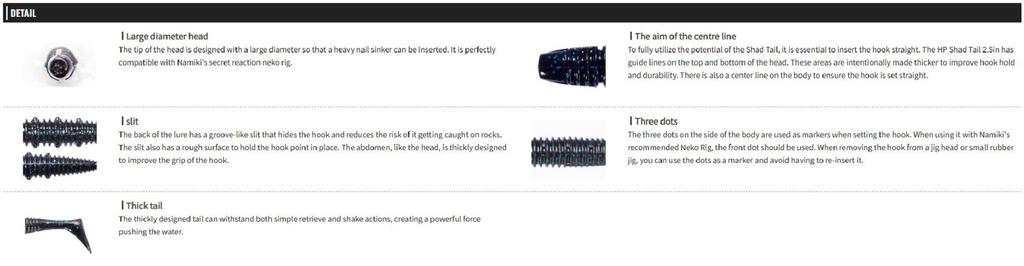 Sale OSP Soft Lure HP Shad Tail SW 2.5 Inches TW-225 (8145)