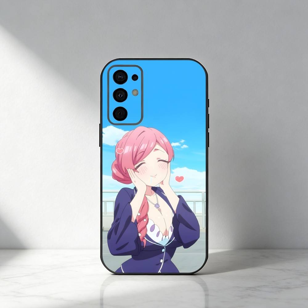 Мама H-H Хари Ханазоно 100 Девушек Чехол для Телефона Для Samsung S25,S24,S21,S22,S23,S20,Ultra,S26,Plus,Fe,Note,5G Черный Чехол