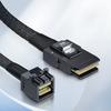 SlimSAS 8X на 2*U.2 NVMe адаптер 80CM SFF-8654 74pin на 2*SFF-8639 68pin кабель SFF8654(8и) К 2*SFF-8639 NVME(У.2) Патч-корд