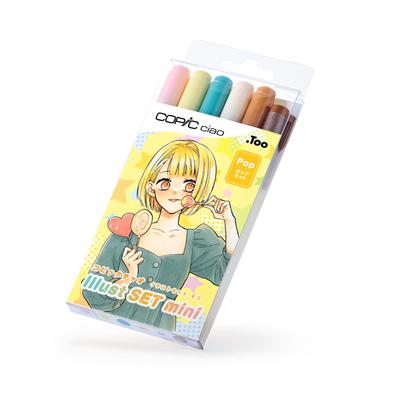 Мини-набор для иллюстрации Copic Ciao (Поп) Маркер для рисования и эскизов