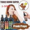 1-5 шт. спрей для пука, шутка, пластиковая жидкость, пукающий кляп, принадлежности для вечеринок, вонючий пук для взрослых и детей, нетоксичная забавная игрушка на Хэллоуин