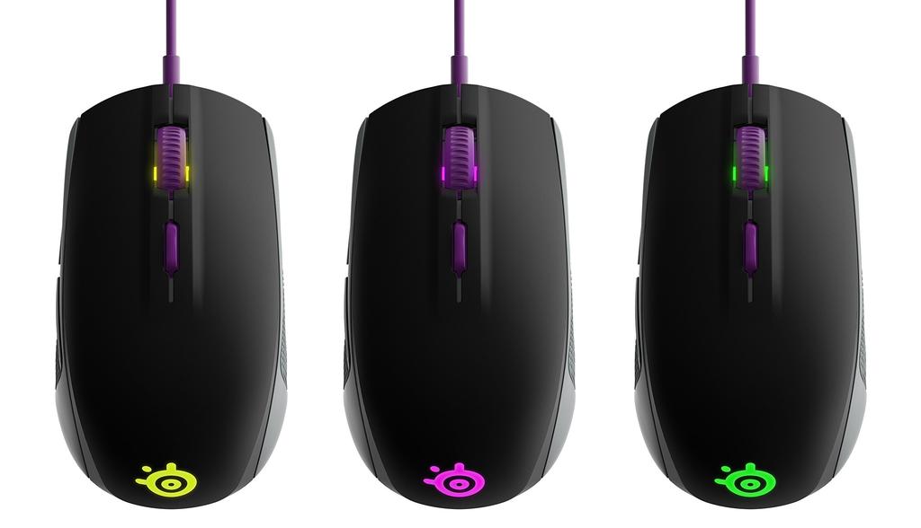 Мышь SteelSeries Rival 100 Sakura Purple 62338 []Игровая