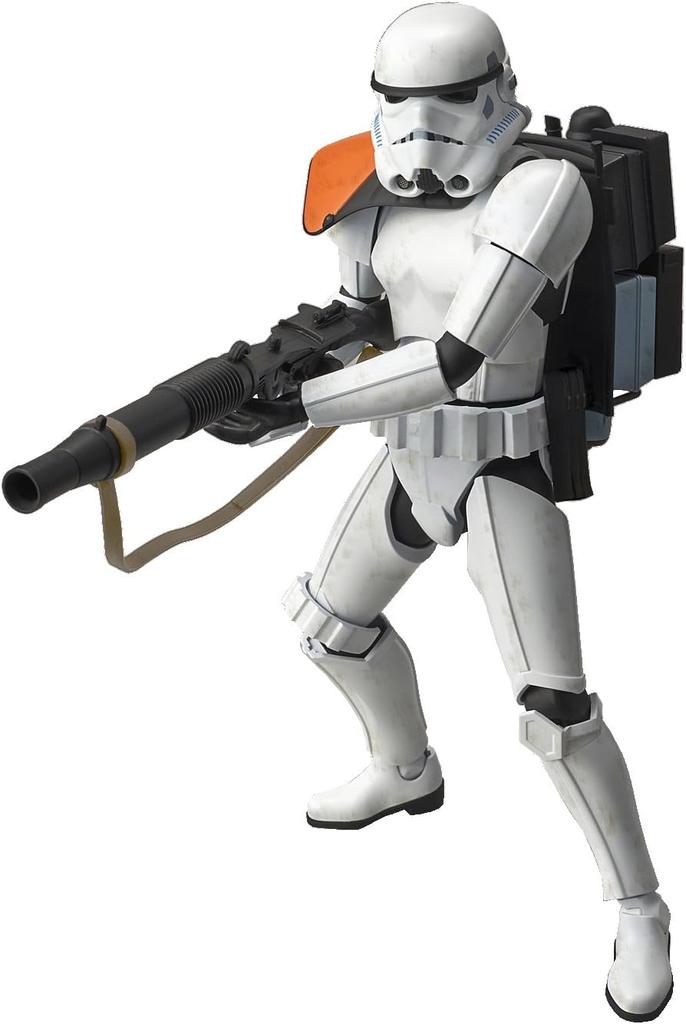BANDAI SPIRITS Пластиковая модель песчаного штурмовика Star Wars Sandtrooper в наборе 1/12 с цветовой кодировкой (Новая версия)