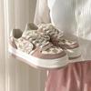 2024 Кроссовки на платформе Модные новые женские кроссовки с шахматным узором Осенние студенческие повседневные туфли для повседневной носки Женская обувь
