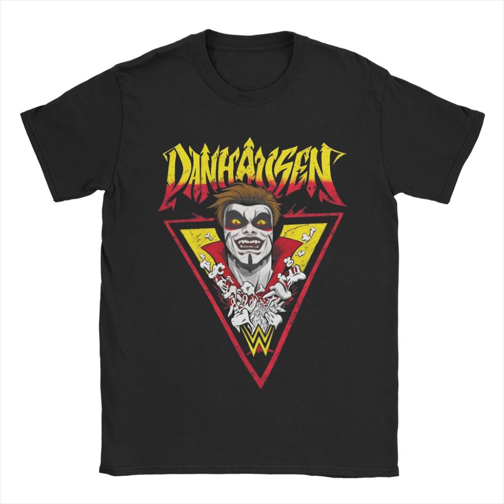 Danhausen Thinghausen Cotton TShirt For Couple Vintage TShirts Round Neck Harajuku Tee Shirt Oversize Pattern Clothing