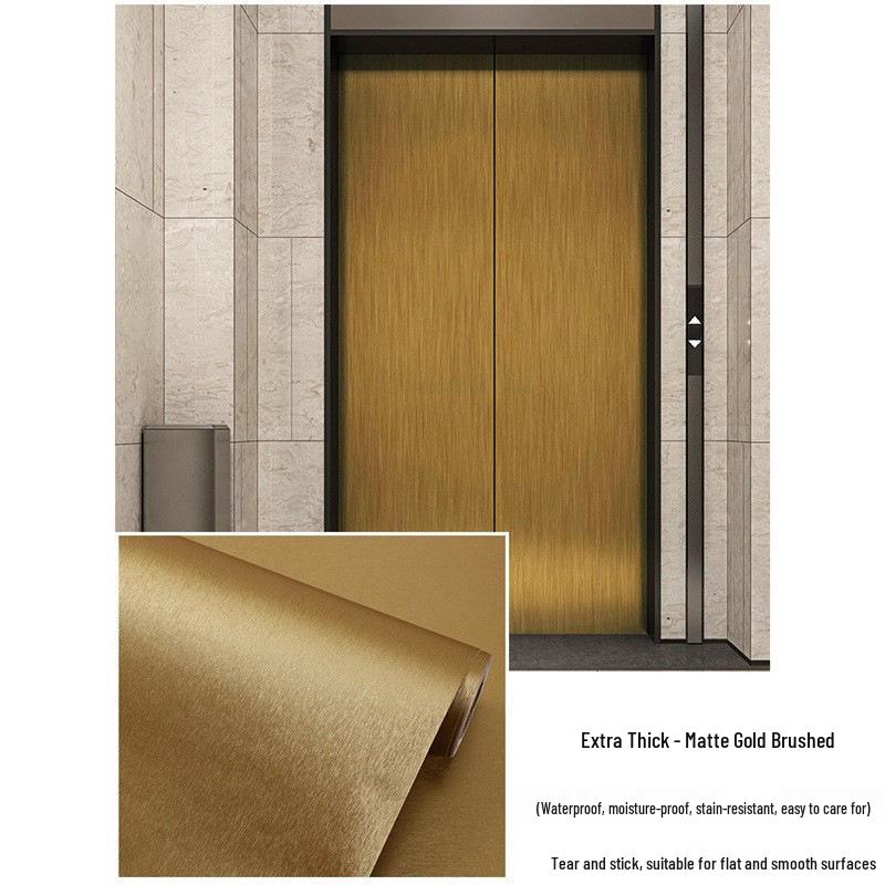 Самоклеящаяся наклейка из матового серебра для реновации и украшения бытовой техники