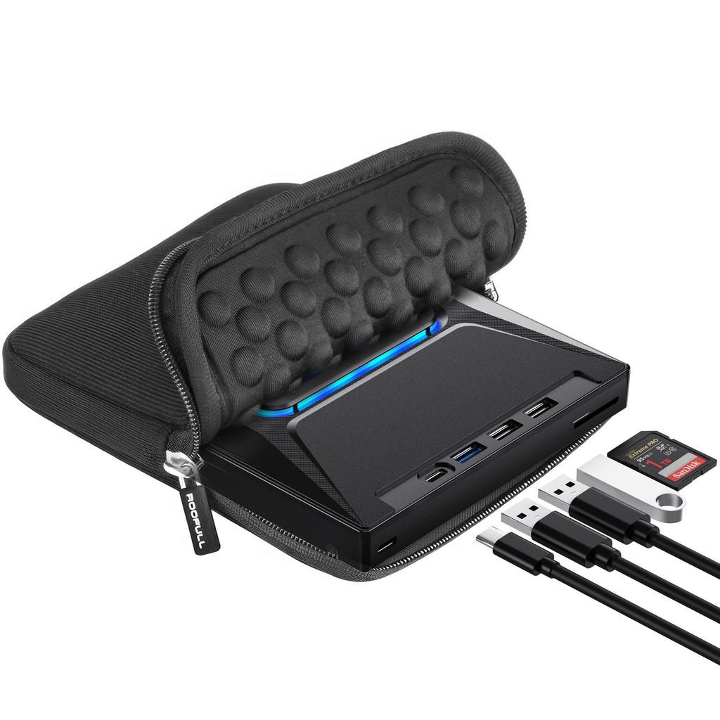 Внешний многофункциональный DVD-резак USB/Type-C с поддержкой карт SD/TF