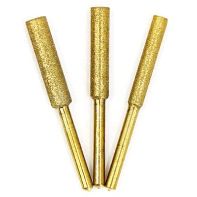 8шт насадки для бензопилы с титановым покрытием, алмазная точилка высокой твердости, напильник для электрической бензопилы