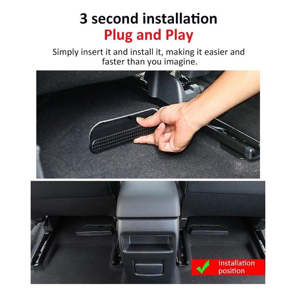 Vent Cover for Lexus RX 350 450 ALA10 ALH10 2023 2025 Car Under Seat