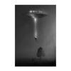 UFO Glow Strangely In the Dark Series TV Movie Poster Alien Spacecraft Captures People Research Pictures Wall Canvas Art Decor