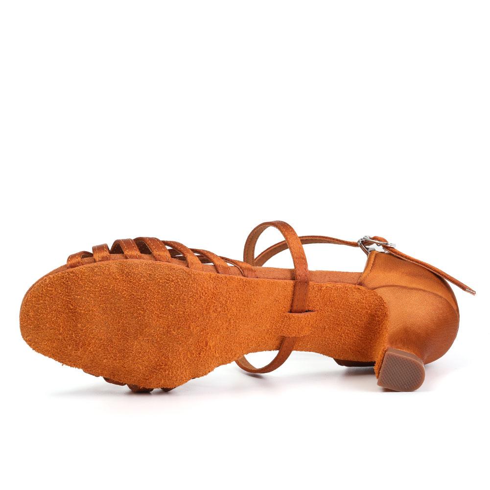 Профессиональные женские туфли для латинских танцев, обувь для бальных танцев сальсы, домашний средний каблук 5 см