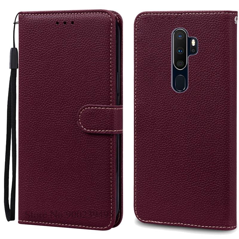 For OPPO A9 2020 Case Flip Leather Magnetic Book Case For OPPO A5 2020 Phone Case Silicon Wallet Coque For OPPOA9 A 9 2020 Cover