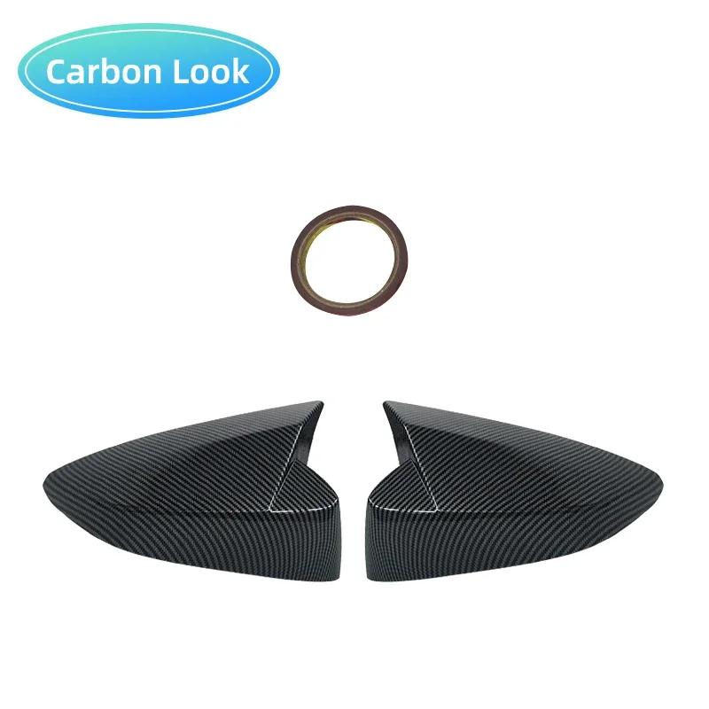 For Toyota GT 86 GT86 Subaru BRZ 2012-2020 ABS Carbon Fiber Side Door Rearview Mirror Cover Trims Auto Exterior Accessories