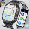 Военные Водонепроницаемые Смарт-часы Мужские Спортивные Наружные Фитнес-трекер Здоровье Компас Монитор Звонок Водонепроницаемые Смарт-часы 2025 Новинка