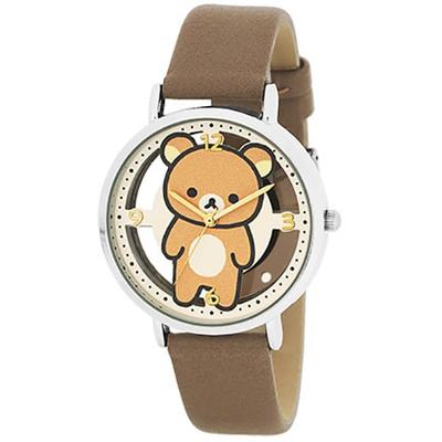 Sun Flame Rilakkuma Skeleton Case Watch CX4B0010-2