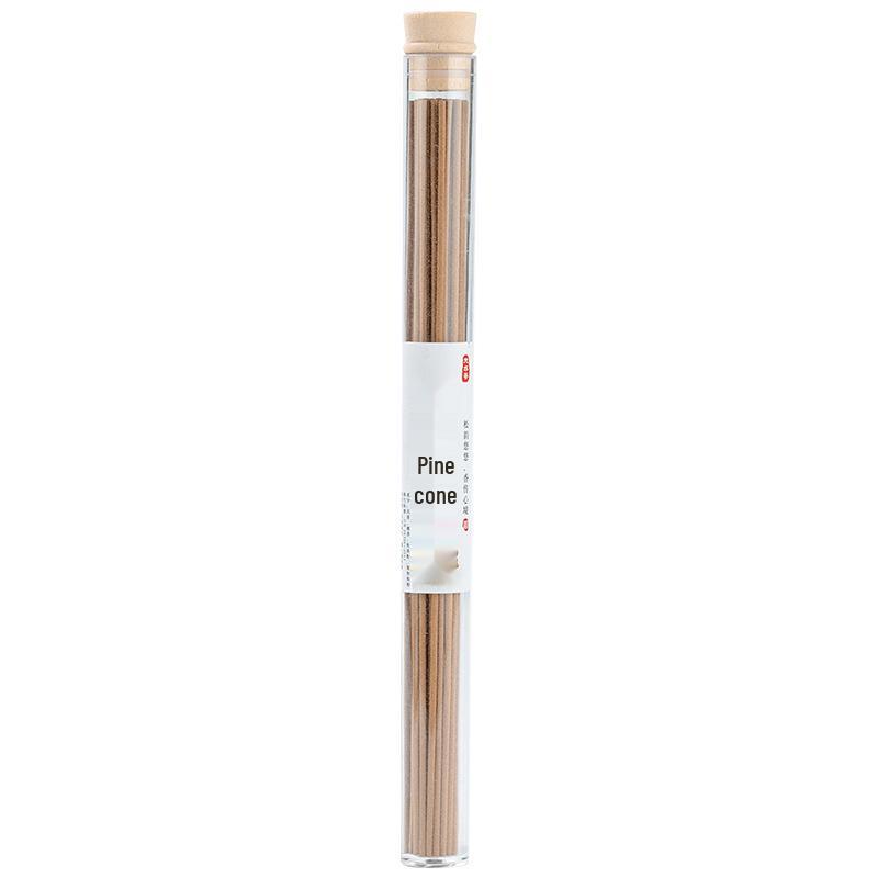 Chinese Zen Pine Cone Crystal Lid Incense Sticks for Deodorizing & Fresh Air