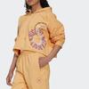 adidas Женский укороченный худи Stella McCartney Оранжевый IB5890