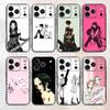 Аниме Мультяшный Персонаж NANA Черный Матовый Чехол Для Телефона Для iPhone 17,16,15,14,13,12,13,12,11 Pro Max Plus mini X XR Мягкая Задняя Крышка