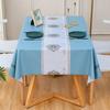 JANMEIJIA Tablecloth, Waterproof And Oil-Proof, No-Wash, 2025 New Style, High-End Table Protection Pad, Rectangular Table Mat