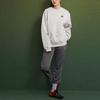 adidas Спортивные брюки мужские светло-серые умеренные H37071