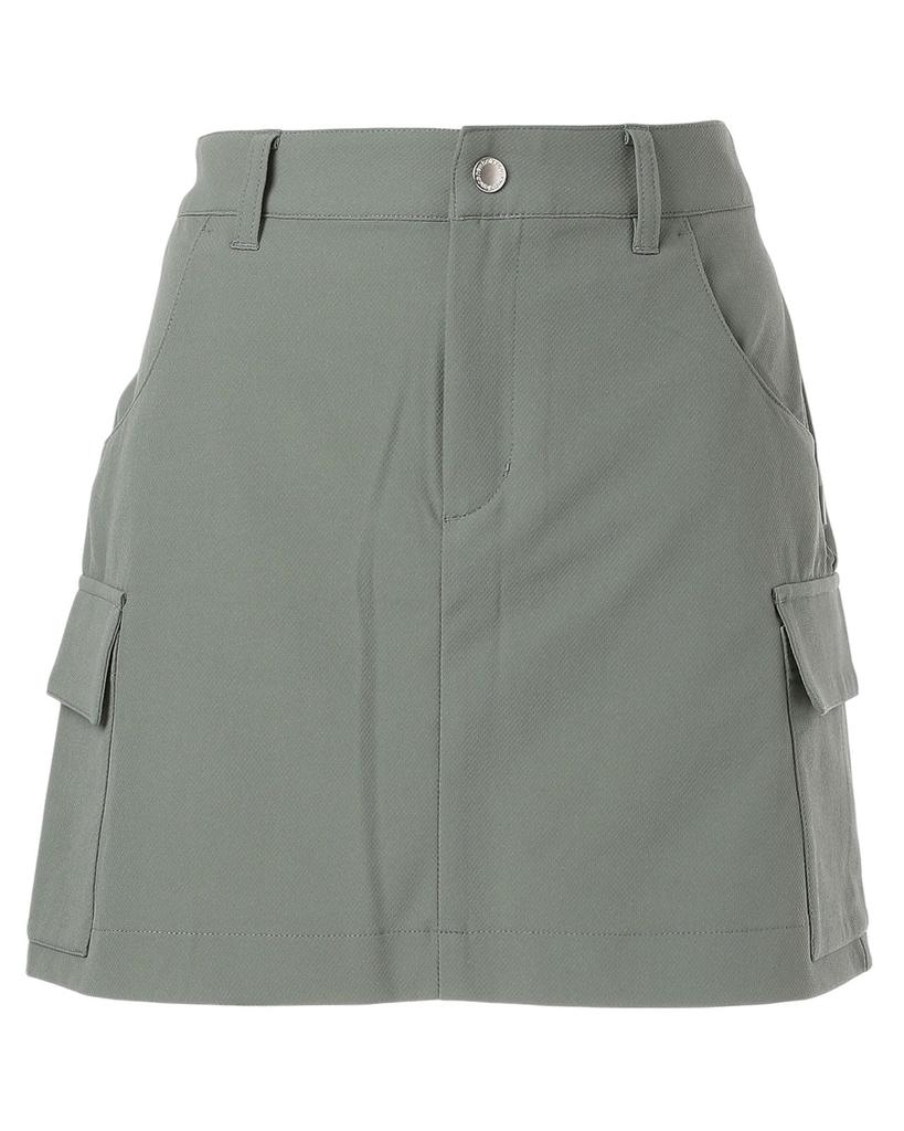 New Balance Golf Cargo Skirt Cool To the 1 Women's (Stretchy, Touch) / 012-5134504 181_Khaki [M]