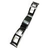 Used Free Shipping] CITIZEN Vintage Belt 20mm CB Mark Black Color Black Three-fold Buckle Band Bracelet Long-term Storage Item