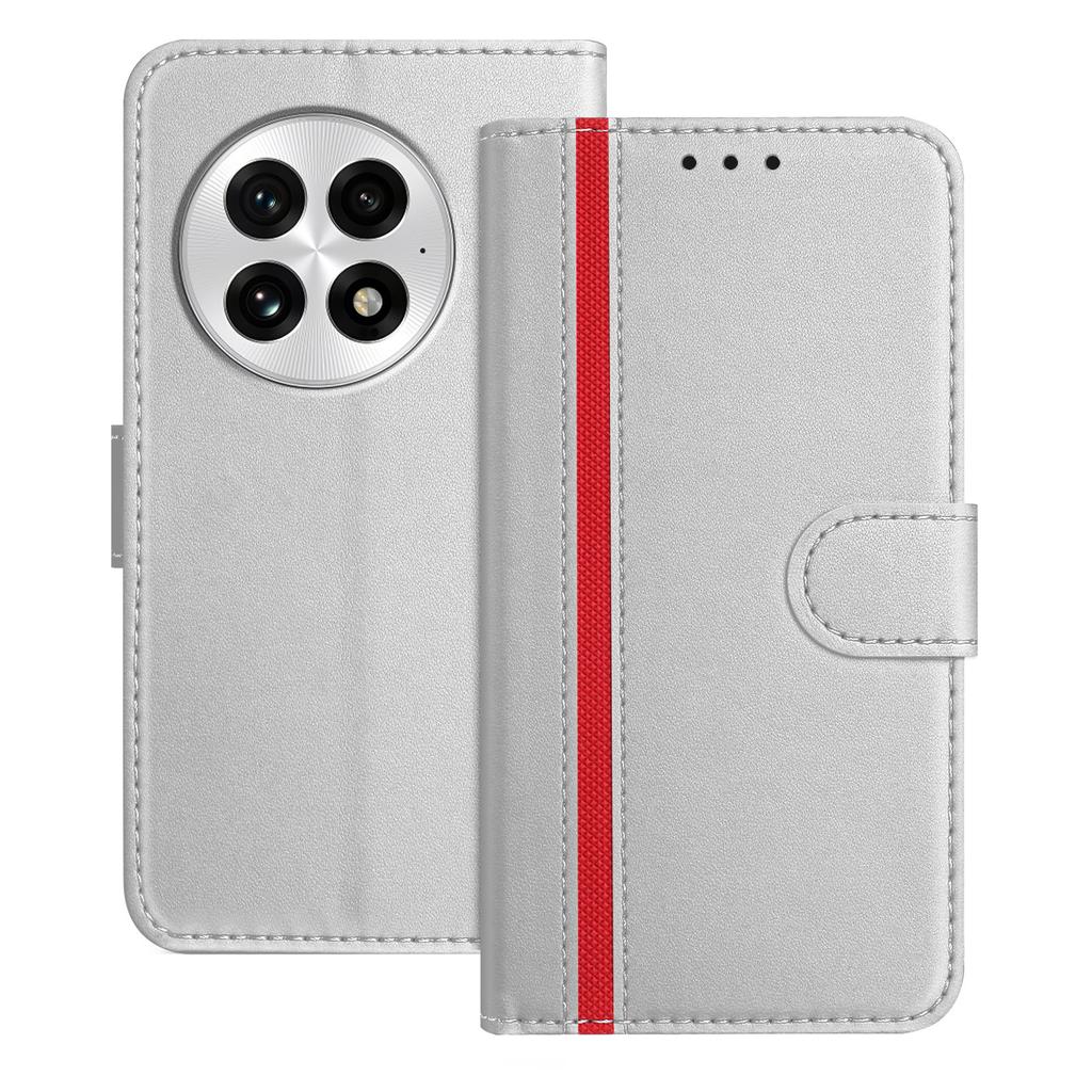 Для OnePlus 13 Чехлы для телефона Кошелек Подставка Цветное сочетание Кожаная обложка с магнитной застежкой